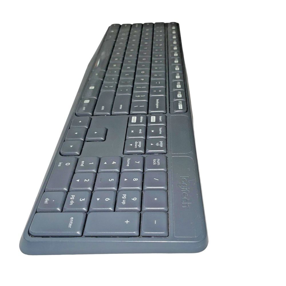 Logitech K235 Gray Wireless Keyboard Without USB Adapter And Mouse‎ - Picture 8 of 11